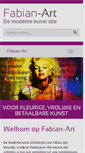 Mobile Screenshot of fabian-art.nl